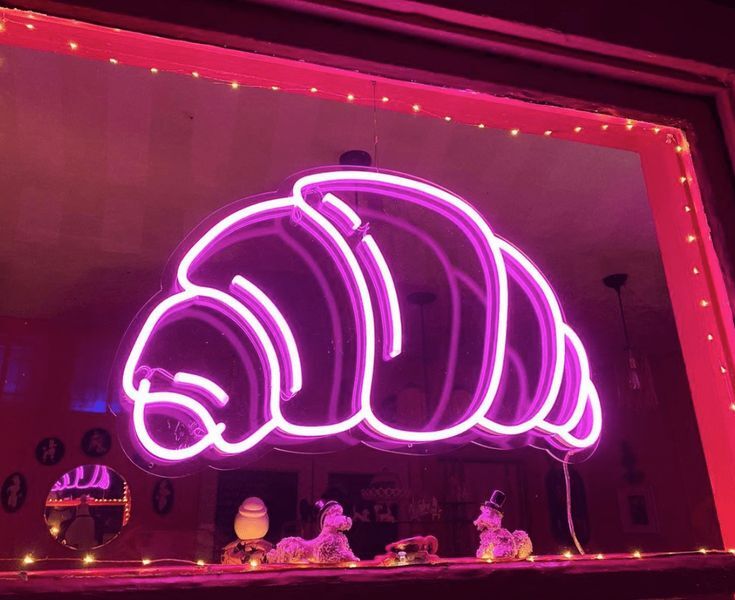 Custom LED neon sign for restaurant branding